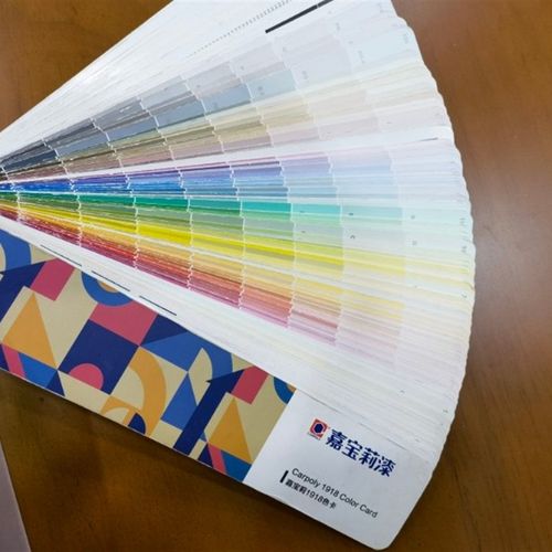 嘉宝莉1918新款千色卡净味内墙乳胶漆自刷选色用色卡