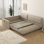 亲子床一家四口三口主卧大床3米超大二胎家庭加宽小床拼接子母床