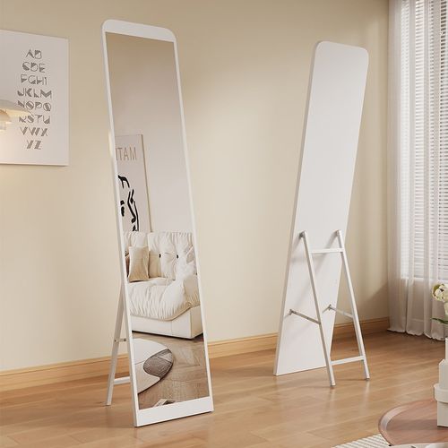 新款全身高清显瘦镜家用落地镜卧室客厅试衣镜租房全身镜长方镜