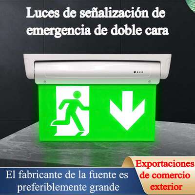 Indicador luminoso de se?al de emergencia contra incendios