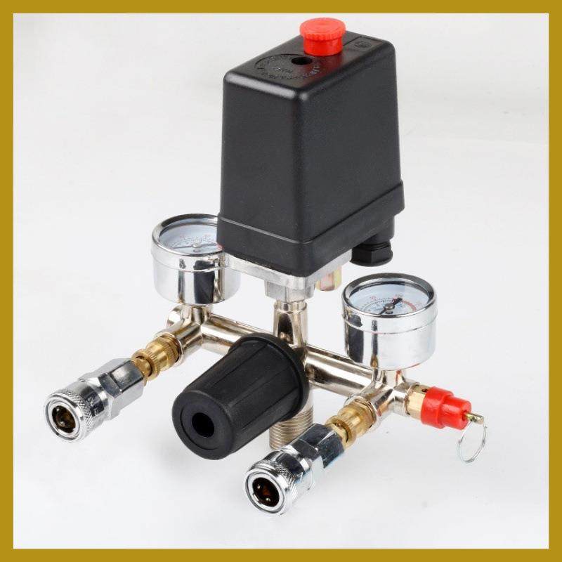 空压机配件空气压缩机压力开关控制器巴马总成气泵压力总成