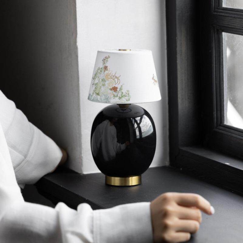 1920s古董台灯触控可充电玄关书房客厅