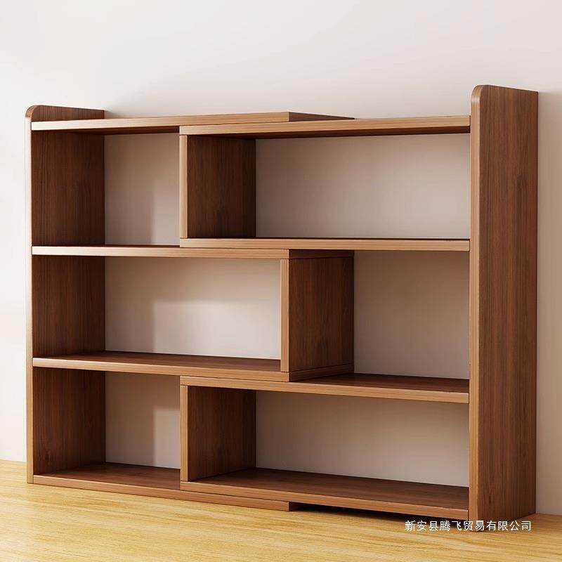 书架桌面置物架可移动伸缩现代简约办公室简易柜子学生家用小书柜