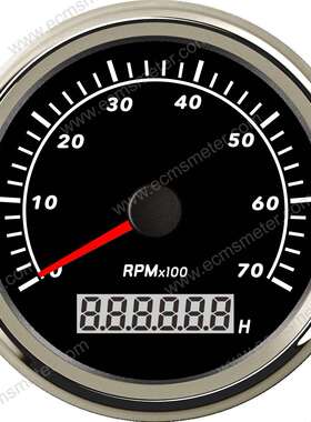 ECPC直径85MM多色背光舷外机舷内机步进电机转速表7000RPM