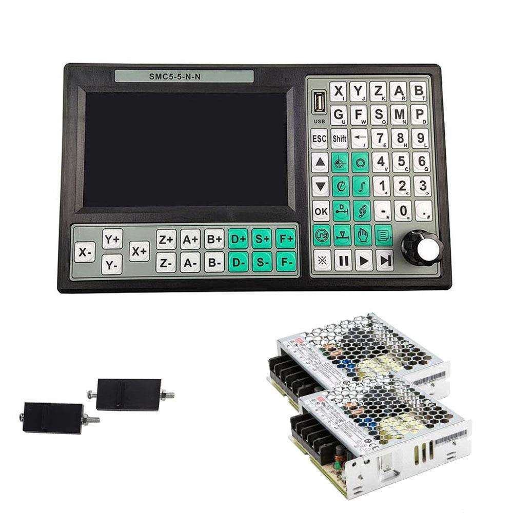 SMC5-5-N-N 运动控制系统 7寸大屏配MW75w-12V电源