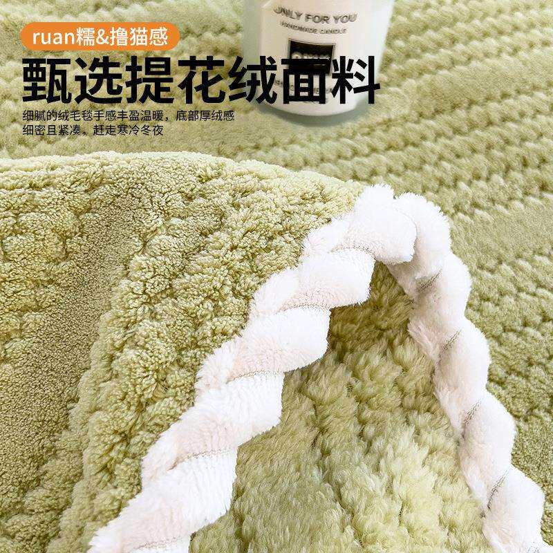 毛毯被子加厚冬季盖毯双层珊瑚绒法兰绒沙发毯午睡毯办公室小毯子