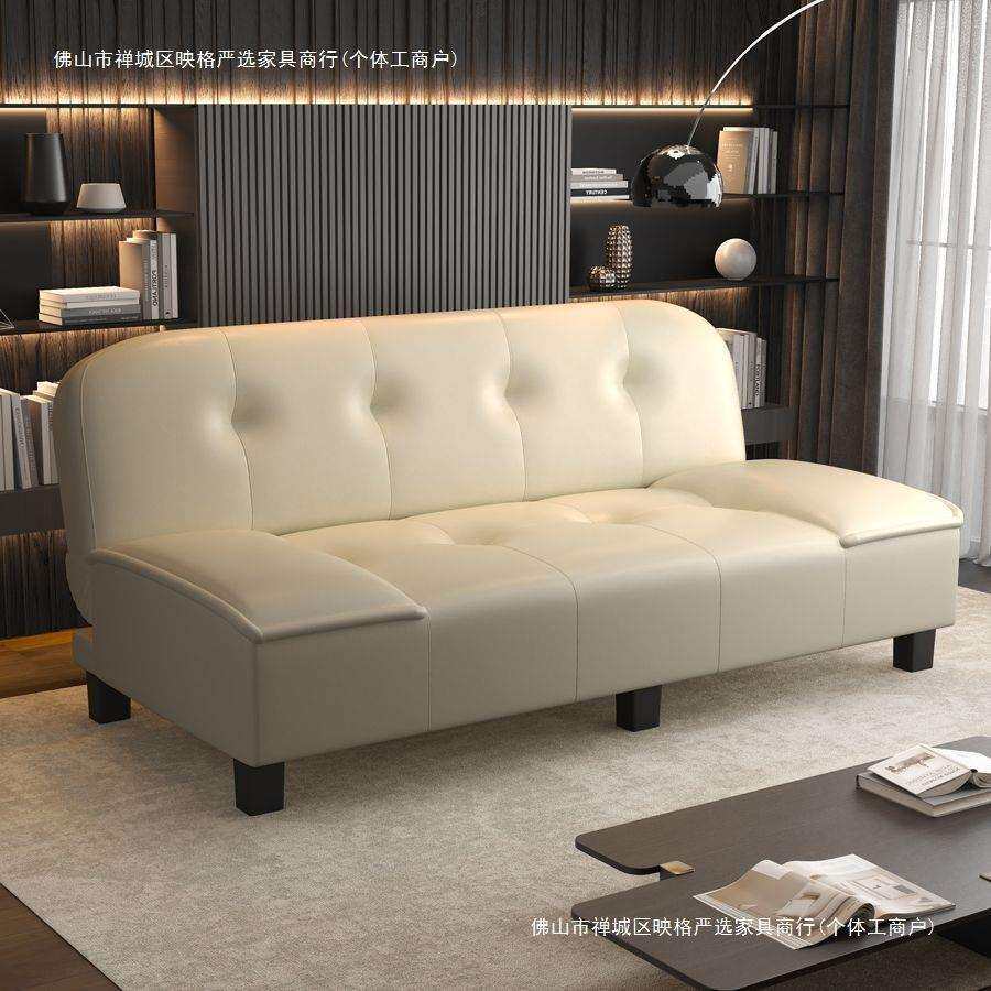 可折叠两用布艺沙发床可拆洗办公室出租房简易沙多功能折叠沙发床