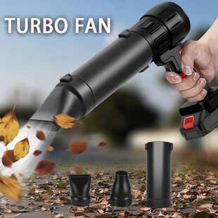 电动吹叶机暴风机带三合一鼓风机吹树叶除尘家用锂电大风量大风力