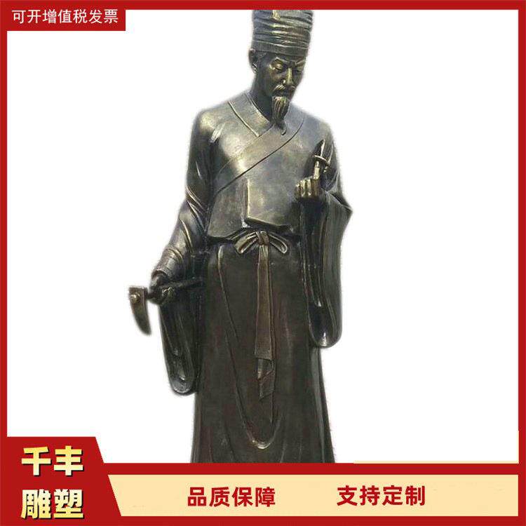 古代十大名医半身铜像孙思邈李时珍华佗扁鹊张仲景铜雕塑摆件