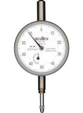 TECLOCK得乐标准百分表TM-105测量范围0~5mm