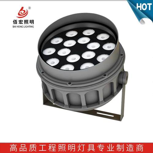 LED投光灯6W12W18W36W户外楼体公园防水照树灯庭院建筑亮化照明灯