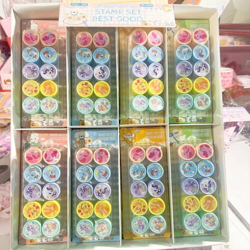 一大盒16卡批发儿童卡通印章学生奖励鼓励盖章创意奖品精品店摆摊