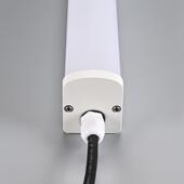 工le12137铝塑三防灯车间仓库隧道亮化灯防防水尘外壳支架程d照明