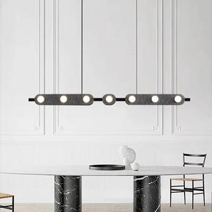 意式极简轻奢性设计餐厅玻璃吊术灯现代艺66081跃客层厅吧台岛个