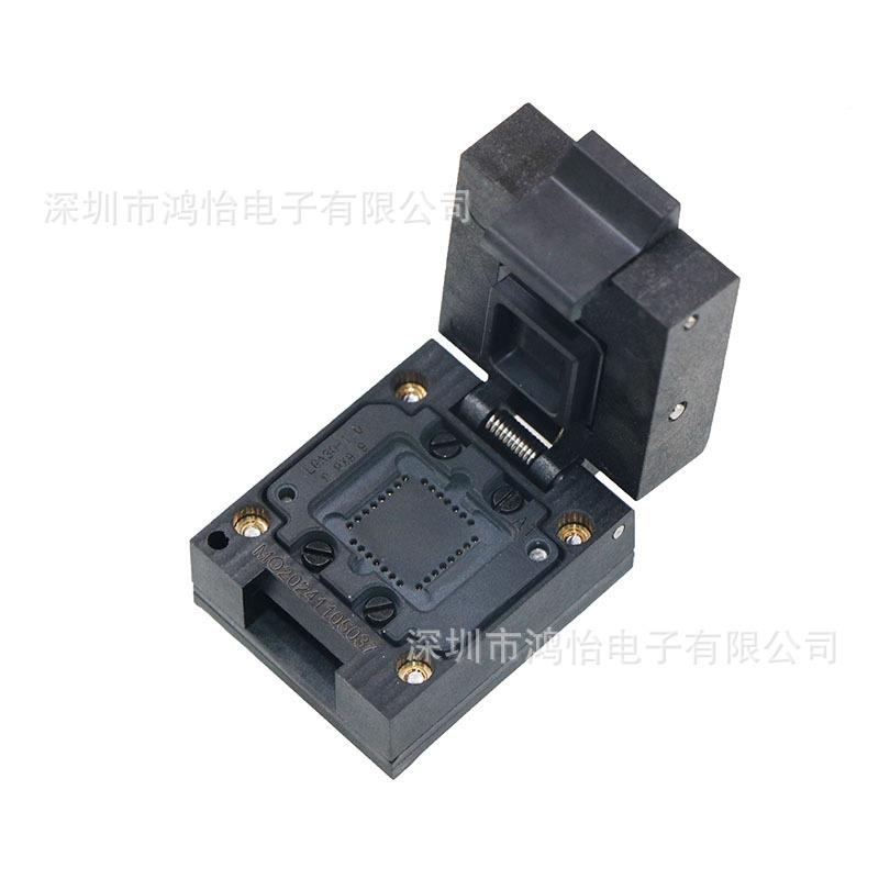 LGA0-13.010*10（)mm塑胶翻盖探针测试座BLGA/GA封装QTV芯片夹具