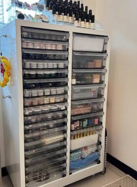 平底美油多层甲甲胶容XVO收纳柜A4文件柜捏捏烘焙抽屉式大量分类