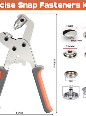 新大白扣款小具型手动压力手压机四合扣打扣机扣子安工配件装GHW