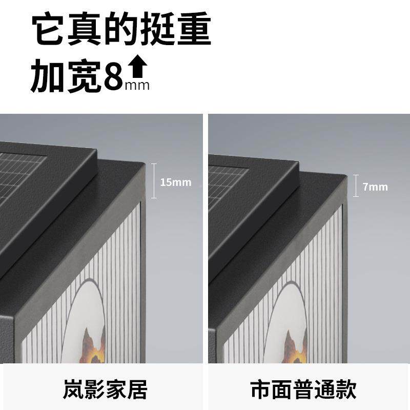 LED太阳能景观灯遥控式古典院新防式户外水KNN大门柱中太阳能庭灯