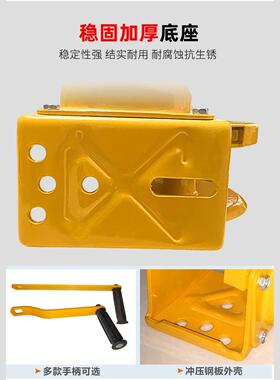手摇绞自锁式手绞车12盘001800磅手动牵摇引卷杨584吊机磅小型葫