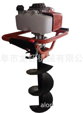 款单人提挖坑机手手提汽新油挖坑机多树功能植QFK挖坑机