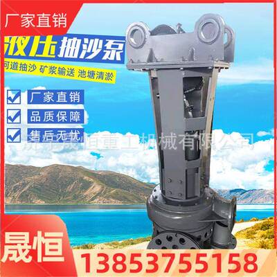 清砂泵抽吸砂泵立式杂质沙泥式浆泵挖掘机改装绞抽TIQ清淤泵现货