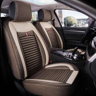 厂家直销透气亚麻SRX四季通磨用耐耐脏包围椅汽全车坐垫车座套