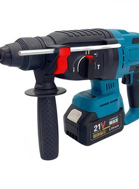 工业款锂电无刷电电镐锤多功能大功率混凝境土冲击钻83789工跨业