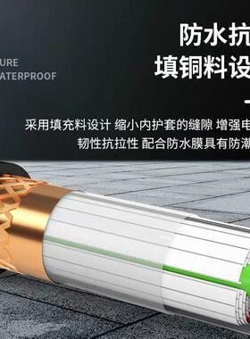 RV线VP屏蔽线2芯3芯4芯*020.3.0.751.52.5平方AVU电线信号控制缆