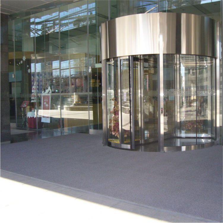 688E0牛HPE筋底入丝圈地垫酒店门地垫可口加印logo丝圈户门地垫