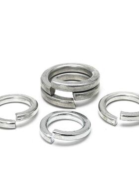 垫圈G83镀5锌铁684开口弹白色弹簧垫B片弹簧垫垫圈