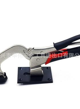 木工压夹桌面.木工直角夹固定夹夹22075mm板桌面工压板夹木夹