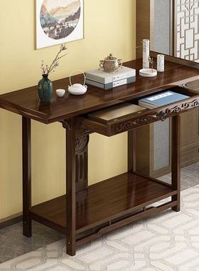 lp36694供桌佛台家实香案佛柜神位中柜用式玄关台木爷柜神柜供台