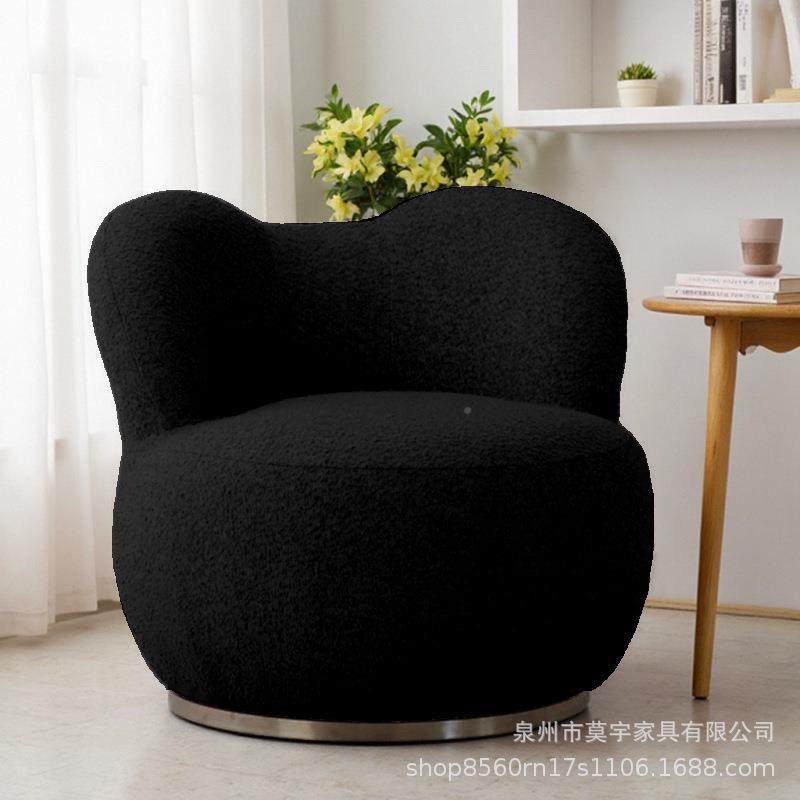 轻店奢网红形布艺QQL人沙发椅小户型酒服装店接待洽谈休圆闲旋转,标准件/零部件/工业耗材,车间地垫,淘宝优惠券,粉丝福利购,淘宝优惠卷