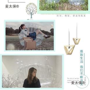 红人气充沙发双透明系列沙发椅945家用户外便携式 舒适品质柔软太