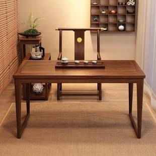 小新中式阳台茶桌实木桌椅合户型茶家台JIY用组客厅简约泡茶茶几