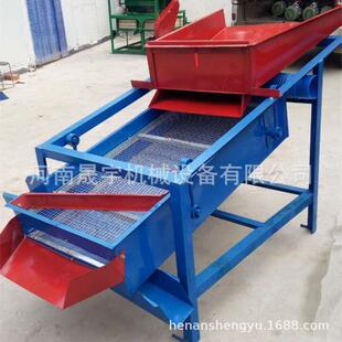 谷花物杂质分离大型中备设粮食豆生电动分级机黄粉虫扁去石筛分机