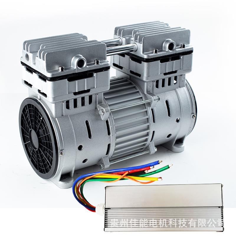 2缩4V4微8V750W车载直流压机音无GZJ750DC油型静气泵小型空压机