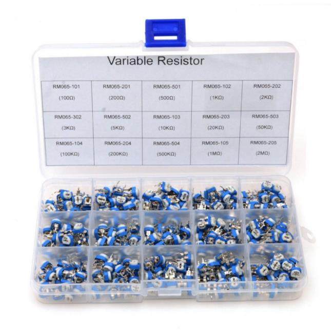 100欧-500k蓝白可调电位器包微调卧式电阻元件15种各10个,农用物资,其他肥料,淘宝优惠券,粉丝福利购,淘宝优惠卷