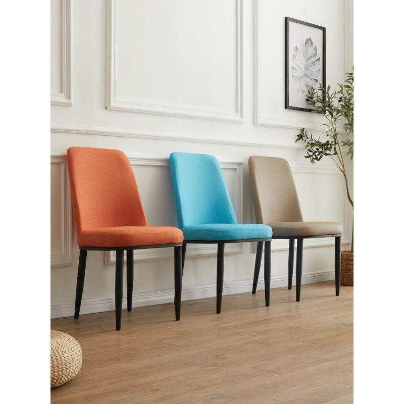 现代简约靠背椅北欧家用餐厅凳子卧室书桌椅酒店皮革铁艺靠背椅凳,电子元器件市场,其它元器件,淘宝优惠券,粉丝福利购,淘宝优惠卷