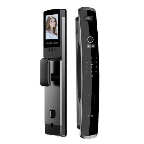 奥尔良全自动智能门锁指纹锁人脸识别指纹锁家用密码锁木门防盗门