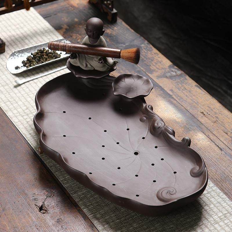 中式储水式紫砂干炮茶盘家居家用创意简约陶瓷一体排水茶台茶托盘,农用物资,其他肥料,淘宝优惠券,粉丝福利购,淘宝优惠卷