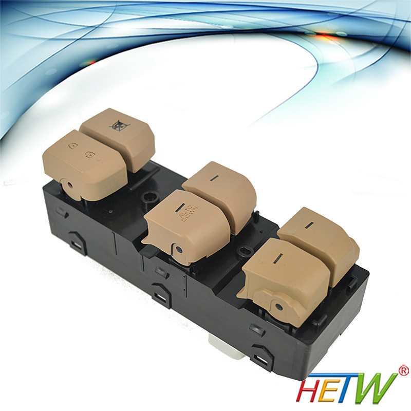 适用于现代朗动汽车左前玻璃升降器开关电动门窗开关93570-3X000
