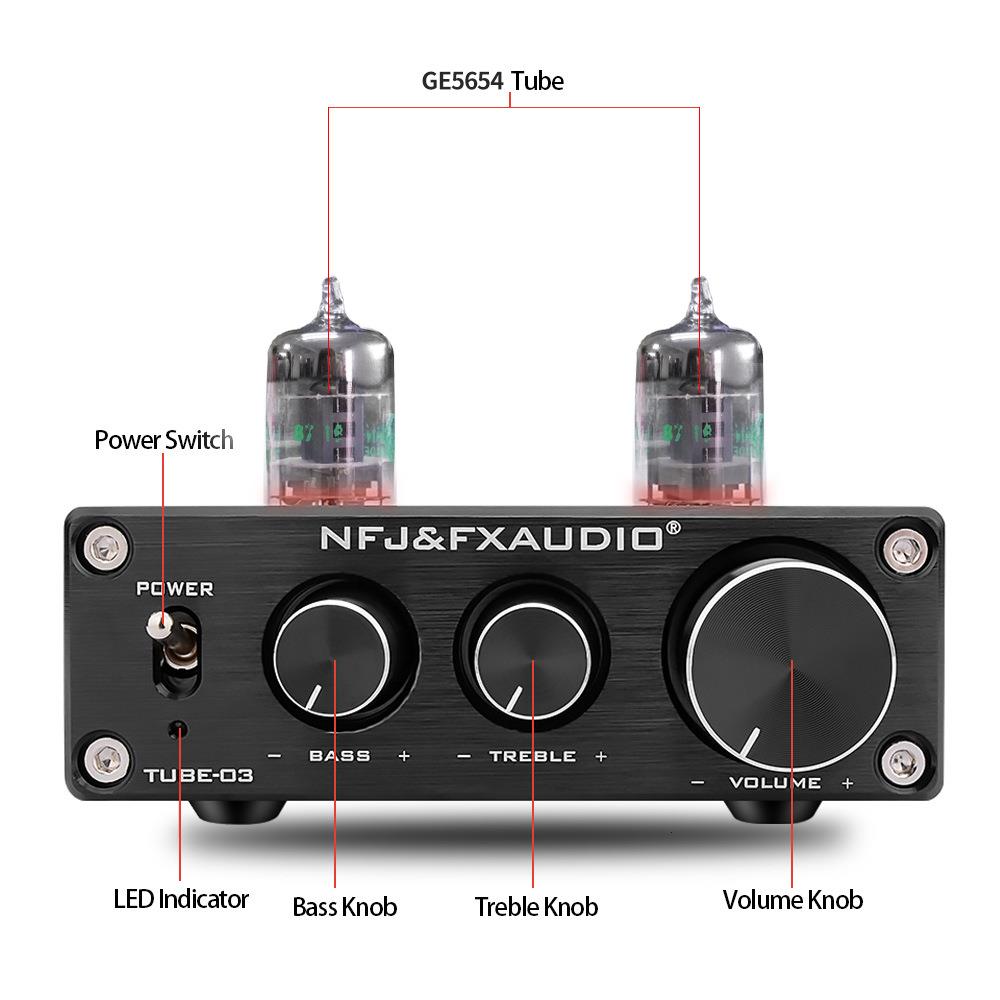 电子管前级家用HIFI功放前级6K4胆前级处理器高低音调直销
