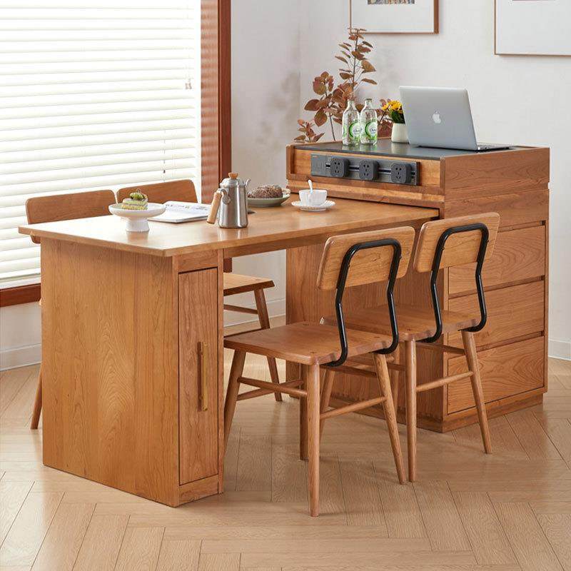 北欧全实木樱桃木岛台餐桌一体简约岩板吧台小户型餐厅伸缩餐边柜,节庆用品/礼品,新娘配件,淘宝优惠券,粉丝福利购,淘宝优惠卷