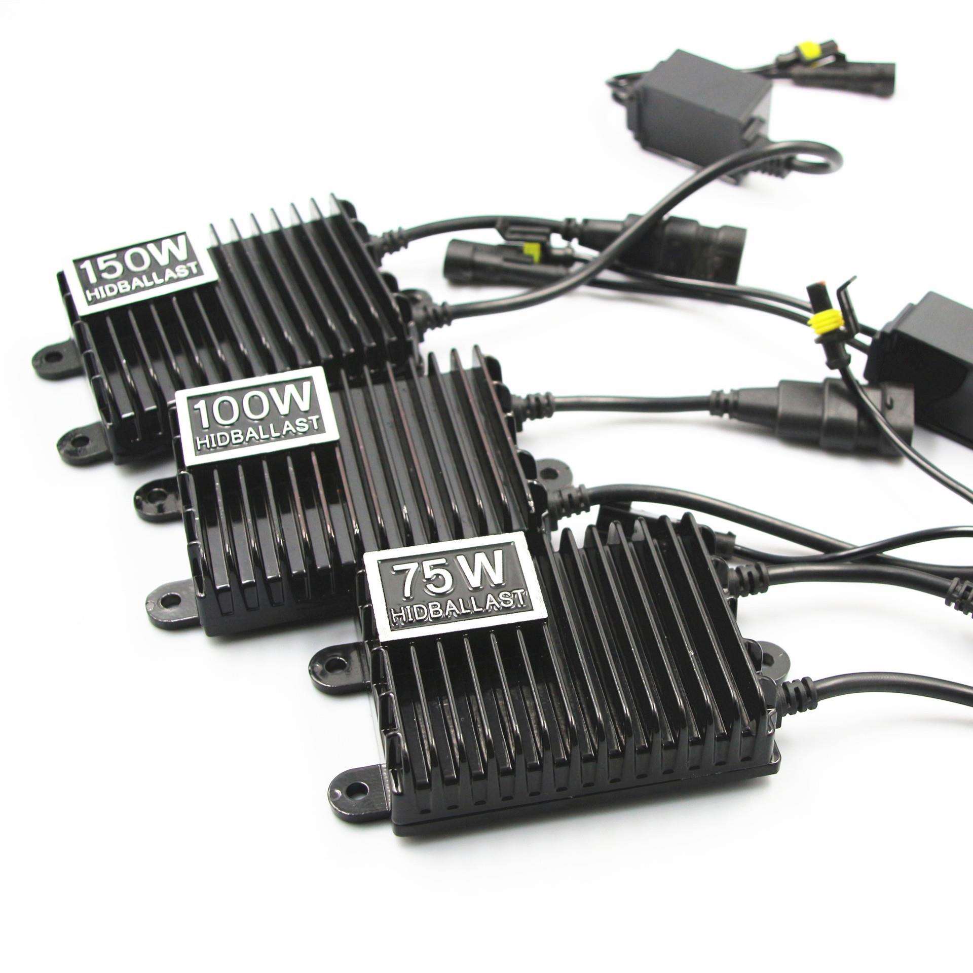 75W安定器12V大功率HID氙气灯AC安定器氙气灯150W整流器配件200W