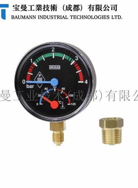 德国WIKA威卡进口THM10系列经济型双金属温度压力表压力温度测量