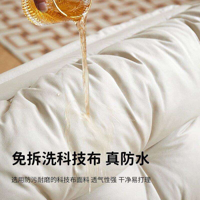 折叠懒人沙发可躺可睡双人地云上靠背椅卧室榻榻米打子地93056朵