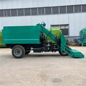 养殖场25马力三轮自卸式 运粪车刮粪HOU收牛车棚铲板粪柴油动力清