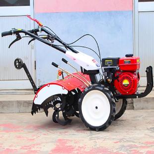 电启动十二马力果园松土机四旋驱后大棚微耕机农草田LGJ旋地除机