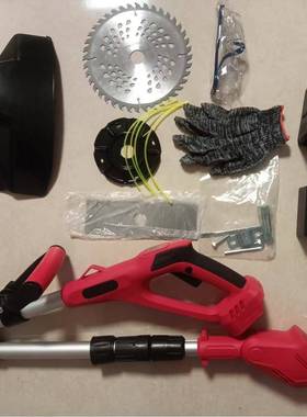 跨境充折叠动家用修枝无刷锂电割草ELY机果园式农电用电果园专用